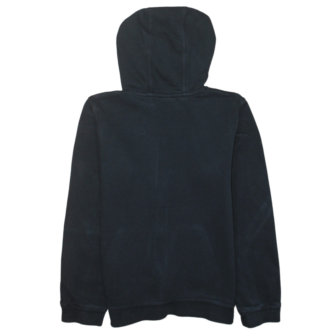 Nike Boys Black Full Zip Hoodie XL 158–170cm Fleece Casual Sweatshirt