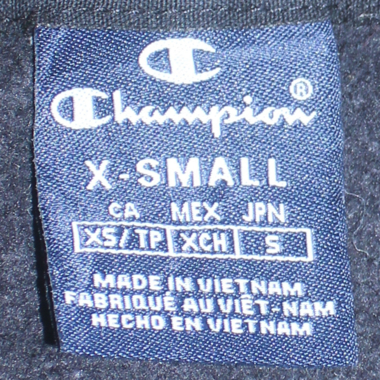 Champion Men's Black XS Pullover Hoodie with Logo Design