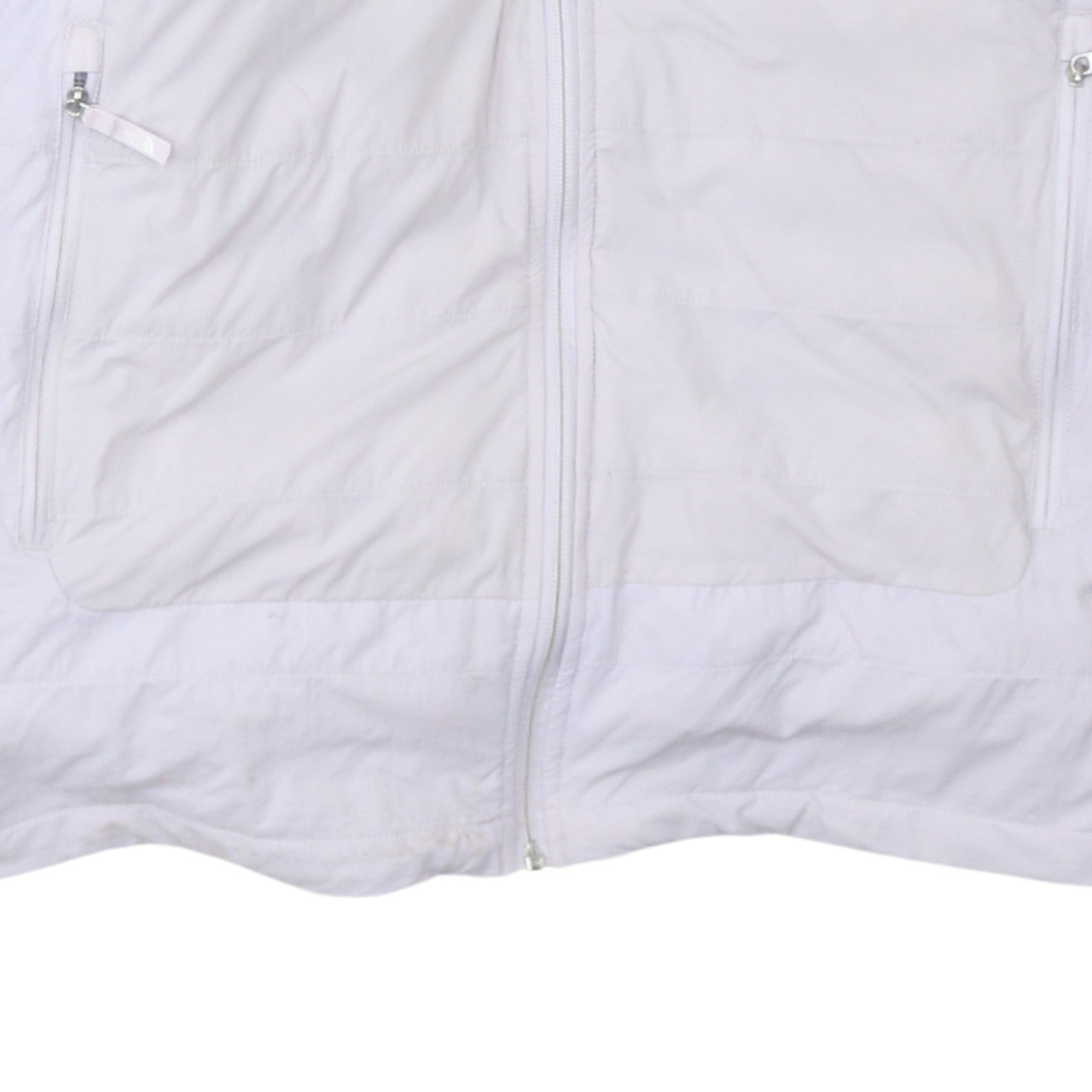 The North Face Womens White XL ThermoBall Eco Hooded Puffer Jacket