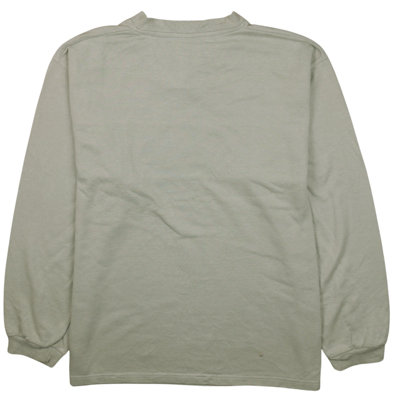 Nike Mens Beige Embroidered Logo V-Neck Pullover Sweatshirt L
