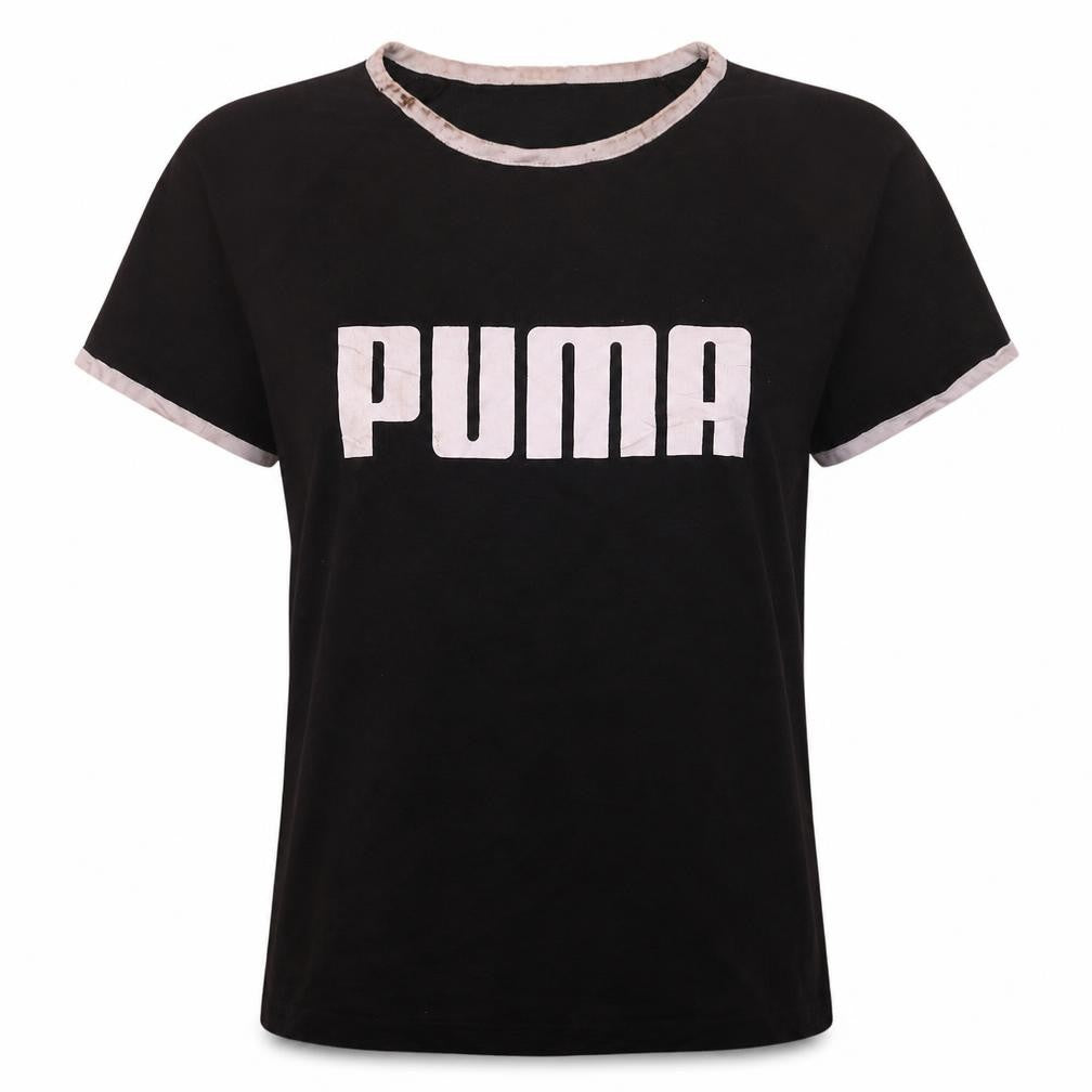 Puma Women’s Black Short Sleeve Crew Neck T-Shirt Size L