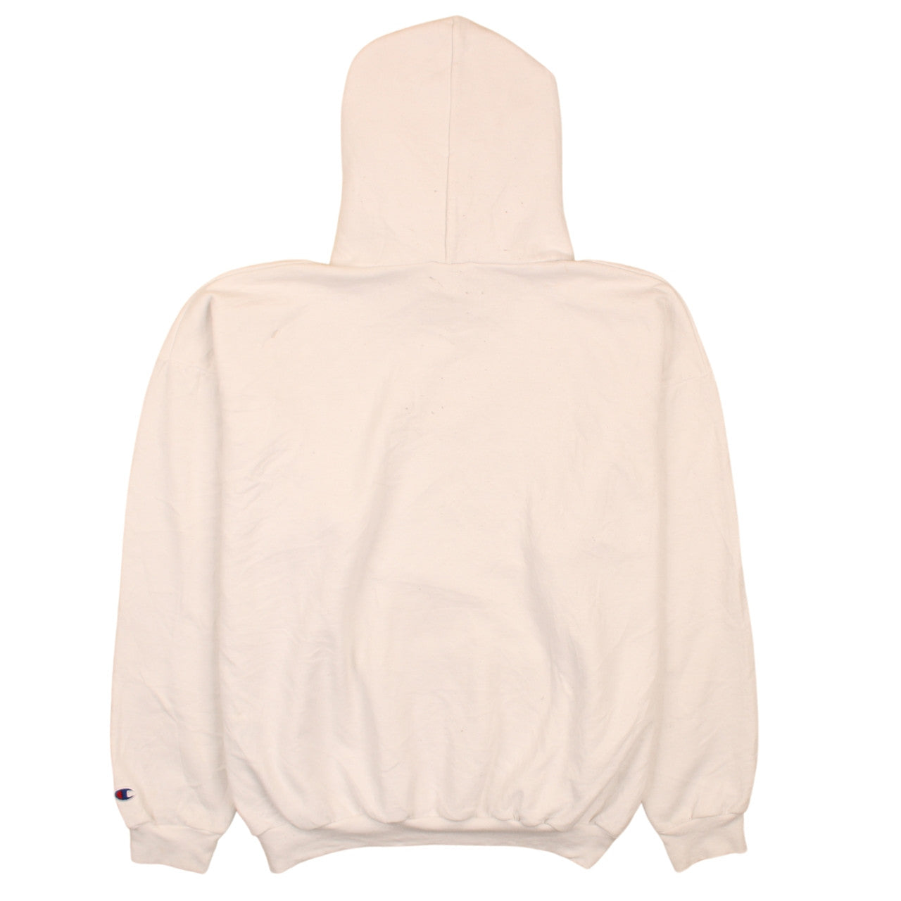 Champion Men's White XL Pullover Hoodie Volleyball Graphic