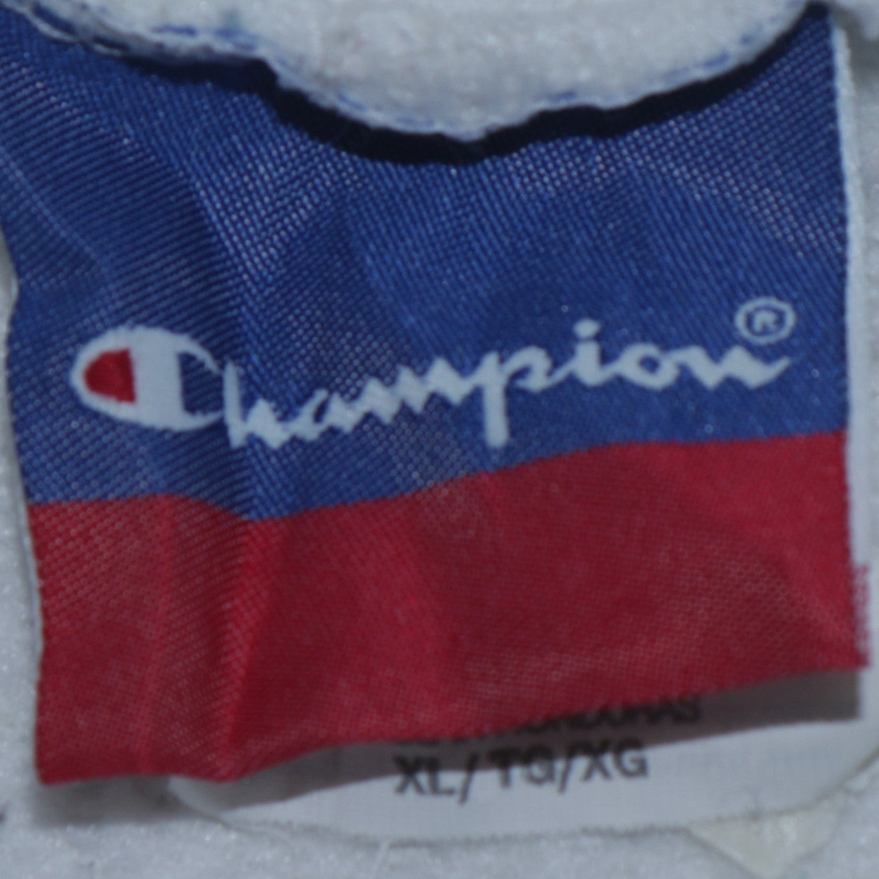 Champion Men's White XL Pullover Hoodie Volleyball Graphic