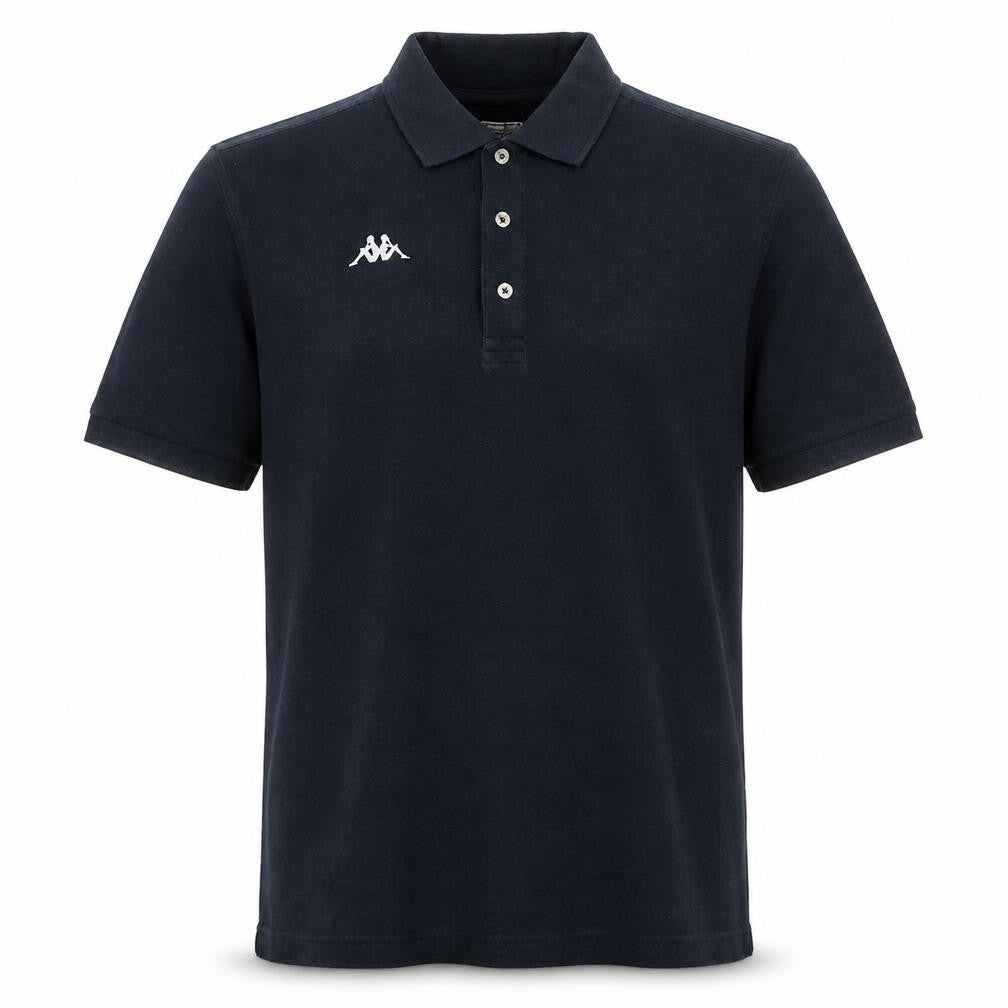 Kappa Men's Blue XL Polo Shirt Cotton Short Sleeve Casual