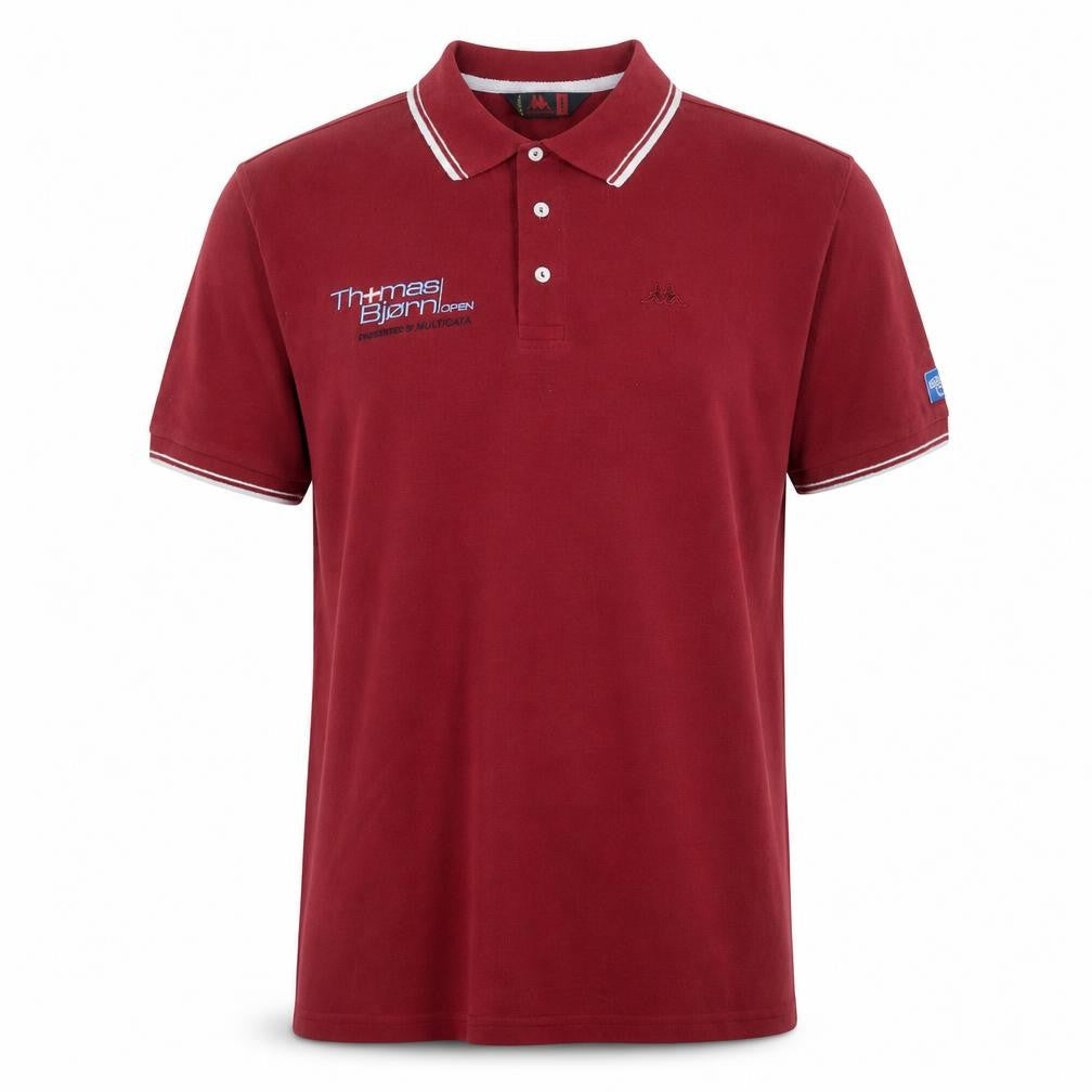 Robe Di Kappa Men's Red XL Golf Polo Shirt Embroidered Cotton