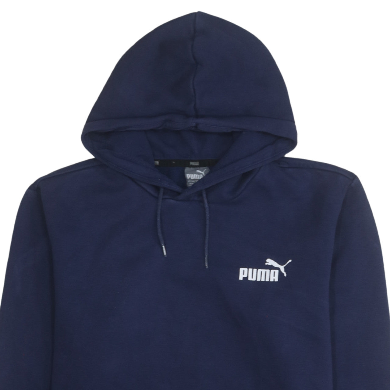 Puma Men's Blue Pullover Hoodie Size M Regular Fit Sportswear