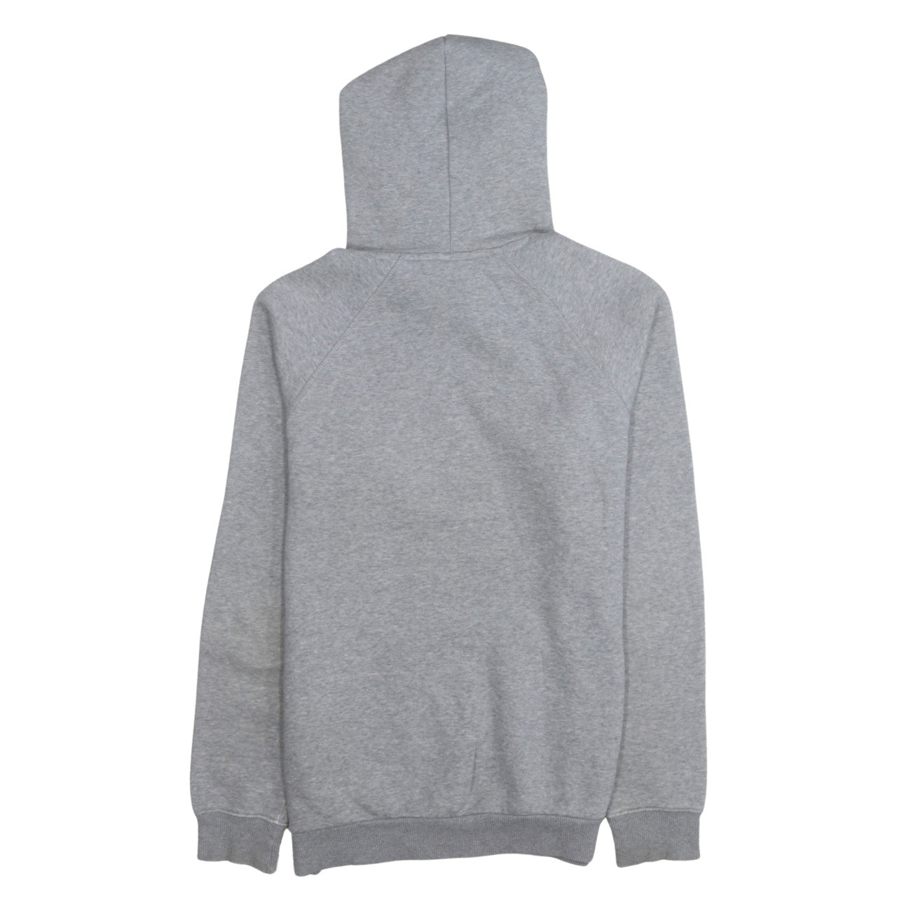 Adidas Men's Grey Pullover Hoodie Small Logo Sports Fleece