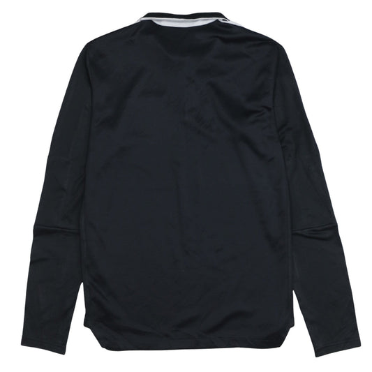 adidas Mens Black M 1/4 Zip Cornwallis Academy PE Sweatshirt