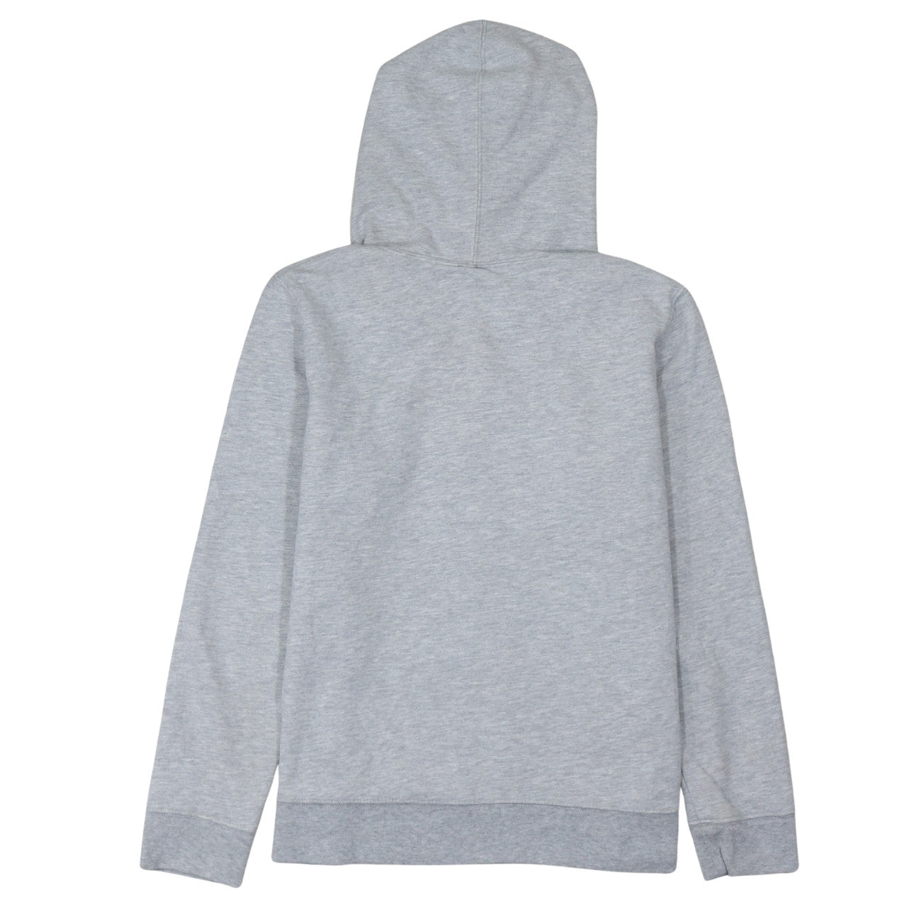 GAP Men's Grey Pullover Hoodie L Logo Graphic Cotton Blend