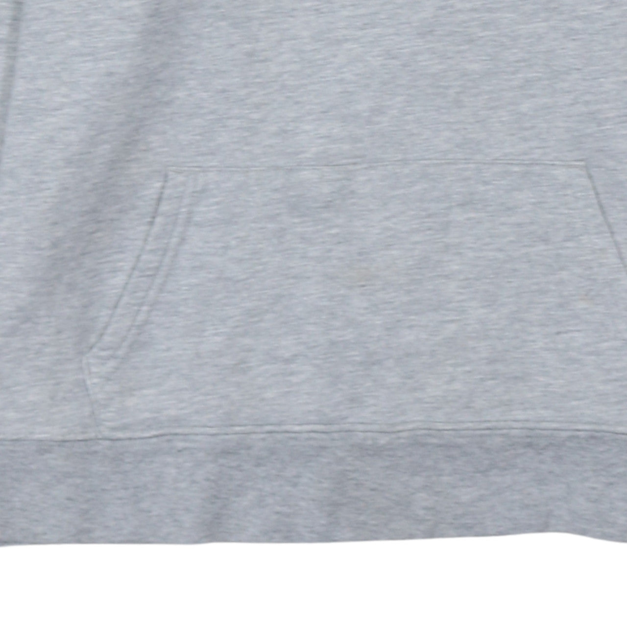 GAP Men's Grey Pullover Hoodie L Logo Graphic Cotton Blend