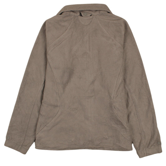 Columbia Women's Beige Fleece Zip Jacket Size S Outdoor Casual
