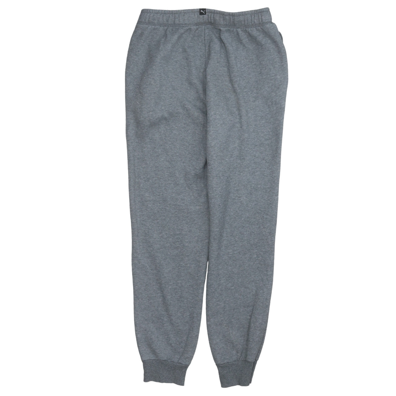 Puma Boys Grey Jogger Trousers 14 Years Regular Fit Fleece Sweatpants