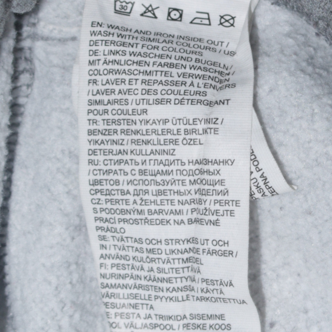Puma Boys Grey Jogger Trousers 14 Years Regular Fit Fleece Sweatpants