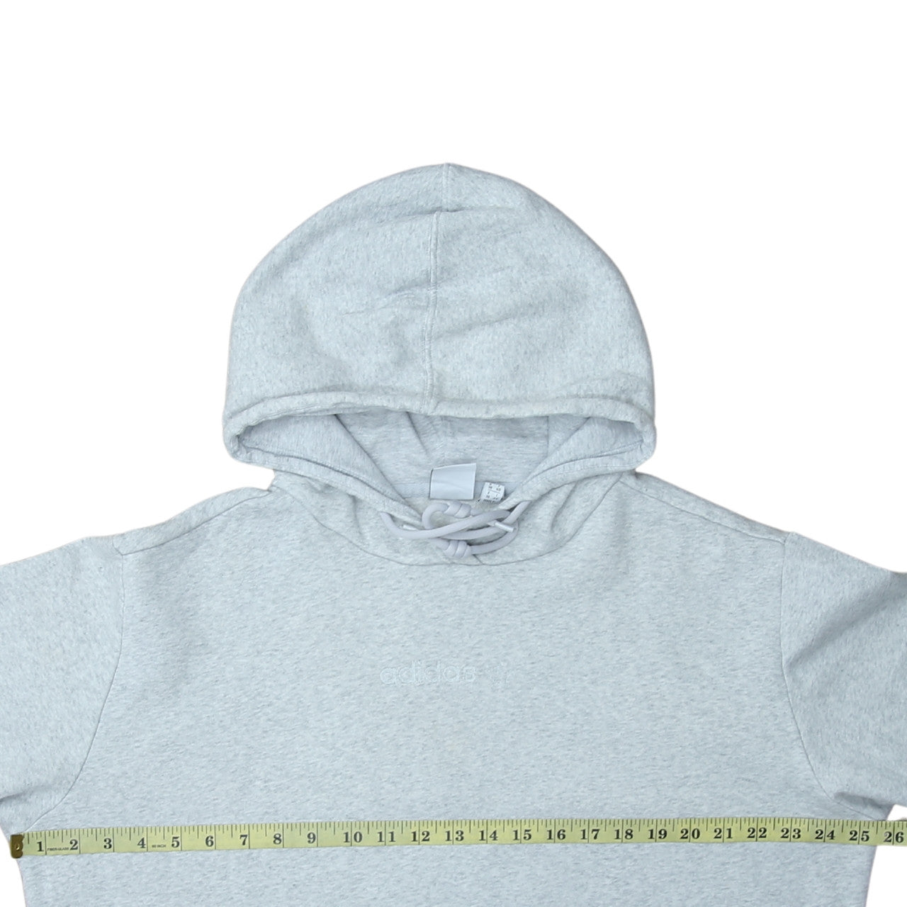 Adidas Women’s Grey Size 12 Pullover Hoodie Sweatshirt
