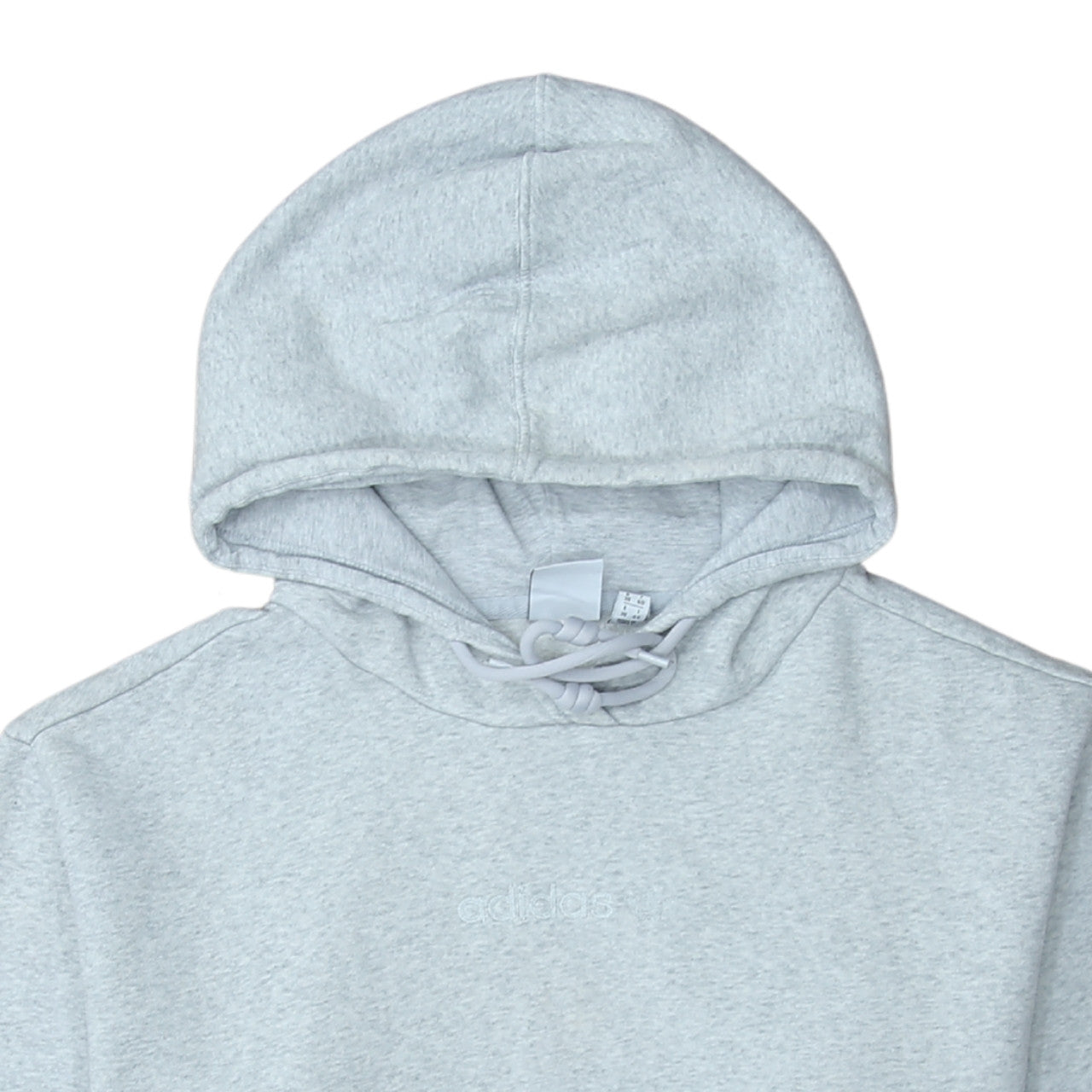 Adidas Women’s Grey Size 12 Pullover Hoodie Sweatshirt