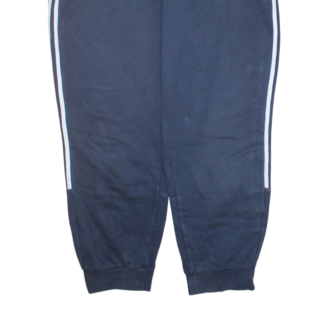 Adidas Men Blue 2XL Track Pants Elastic Waist Tapered Leg