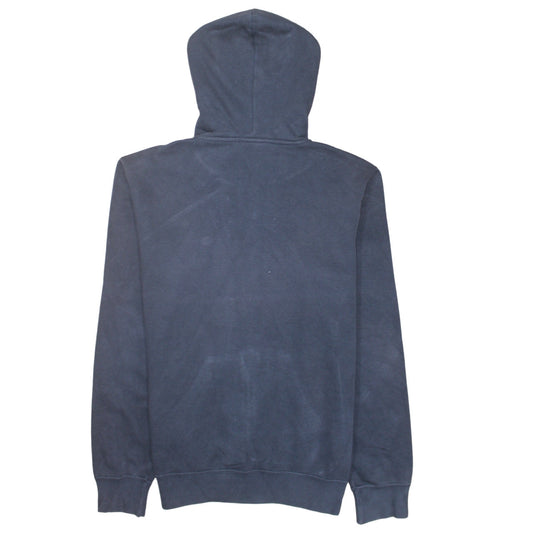 Champion Men’s Blue Full Zip Hoodie Medium Cotton Blend