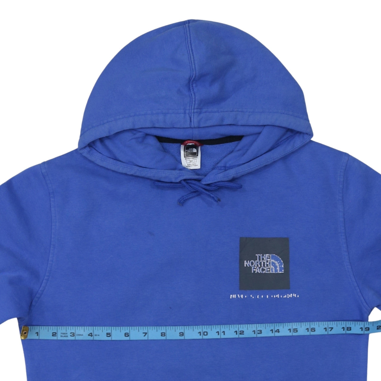 The North Face Mens Blue Small Pullover Hoodie Sweatshirt