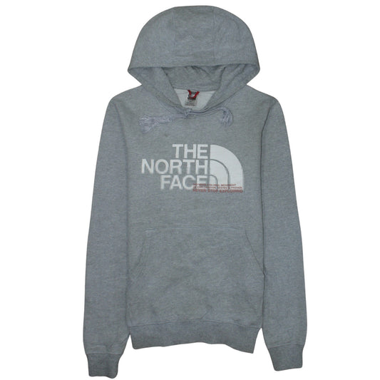 The North Face Mens Grey XS Pullover Hoodie Graphic Logo