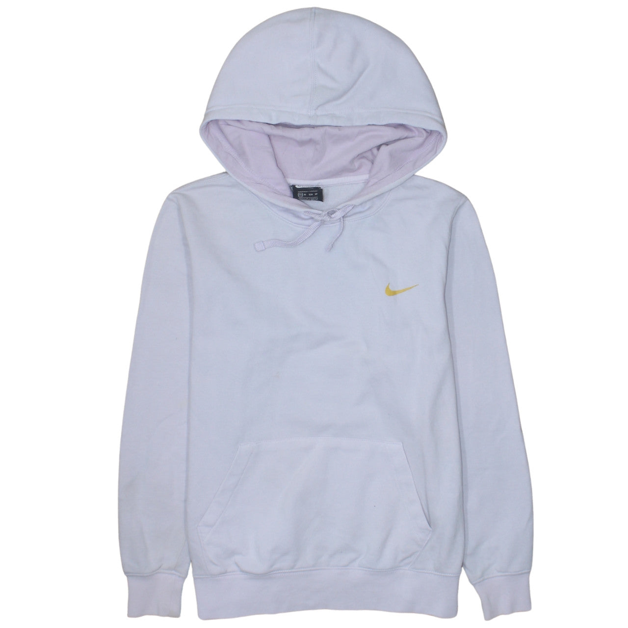 Nike Women’s White XS Pullover Hoodie Cotton Blend Drawstring
