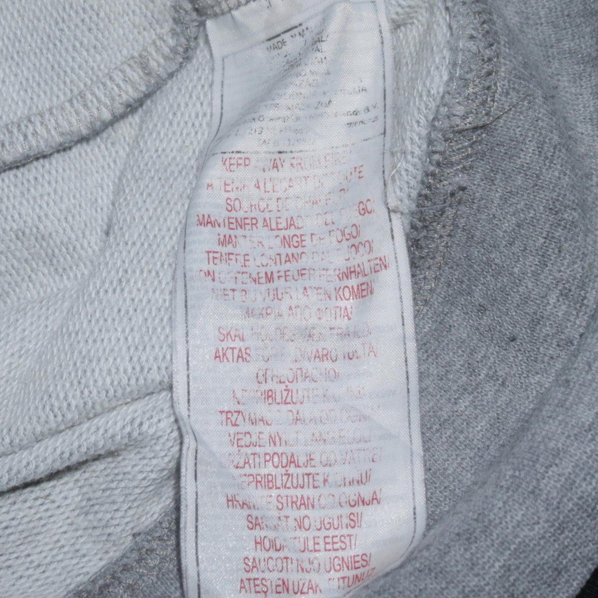 Nike Women Grey L Pullover Hoodie Sweatshirt With Wing Logo