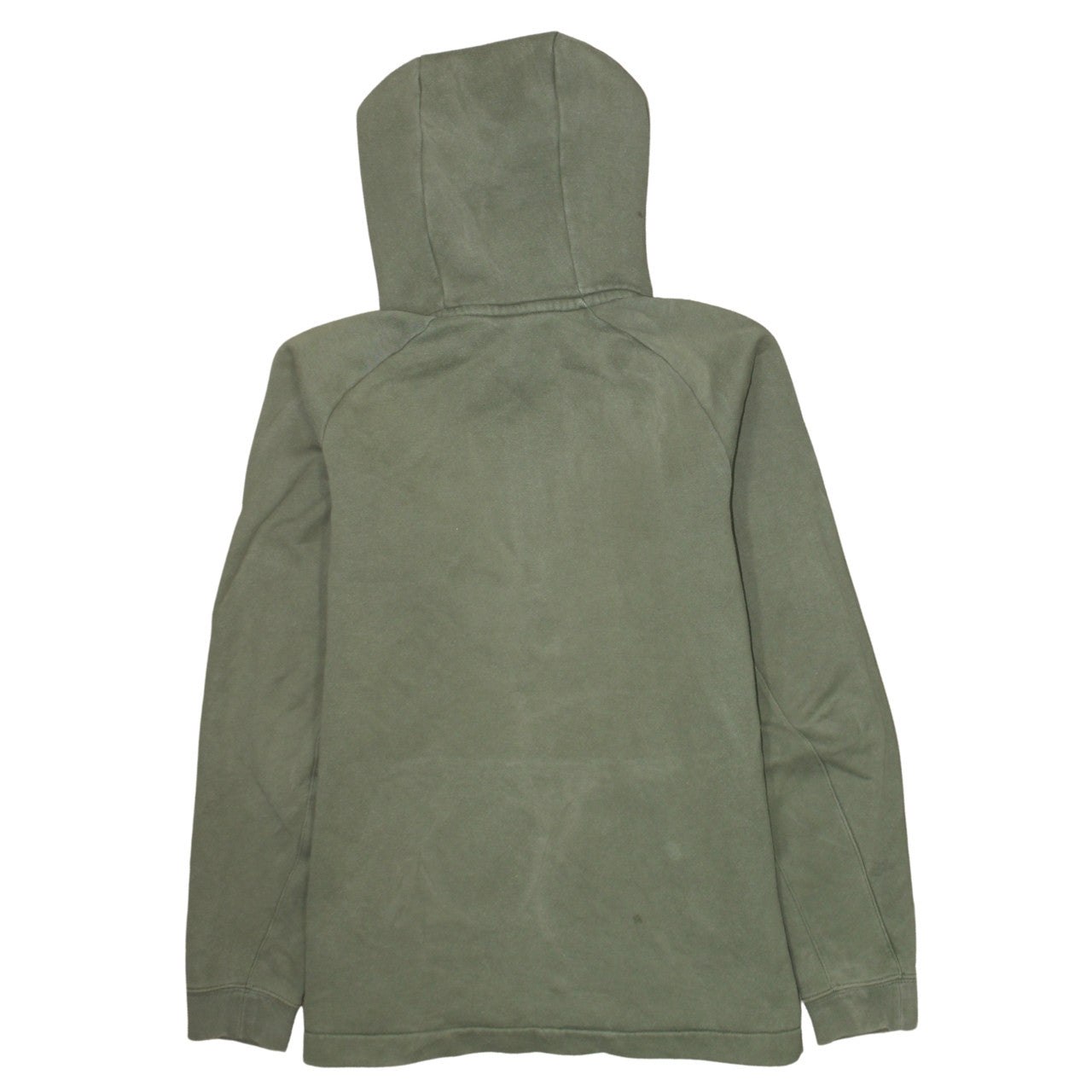 Nike Men’s Green 1/2 Zip Pullover Hoodie Size M Regular Fit Fleece