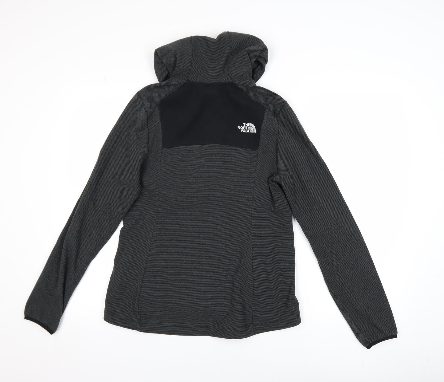 The North Face Women's Grey Hooded Full Zip Active Jacket Size M