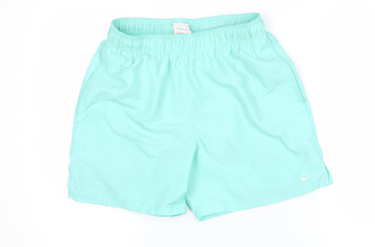 Nike Men's Aqua Blue Small Athletic Shorts Quick Dry Breathable