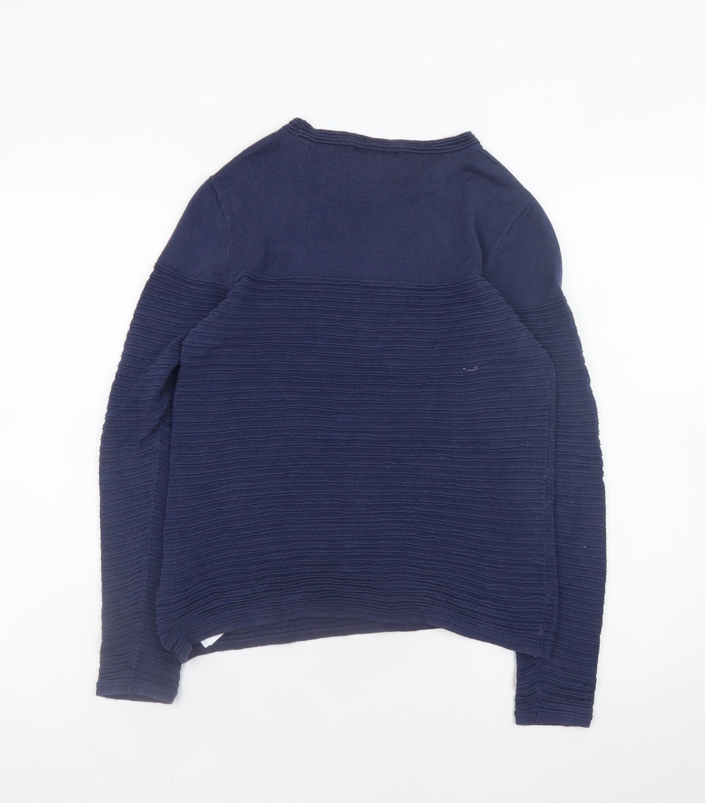 edc Womens Blue XS Crew Neck Knit Pullover Jumper