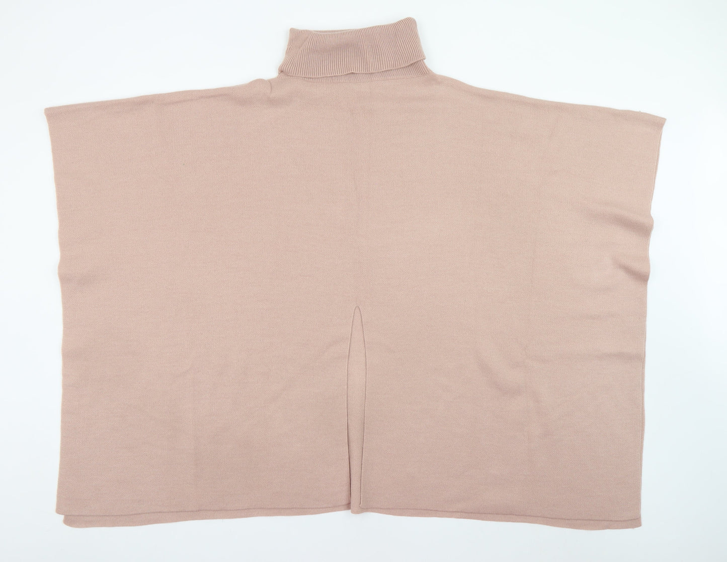 F&F Women’s Beige Roll Neck Cape Style One Size Jumper