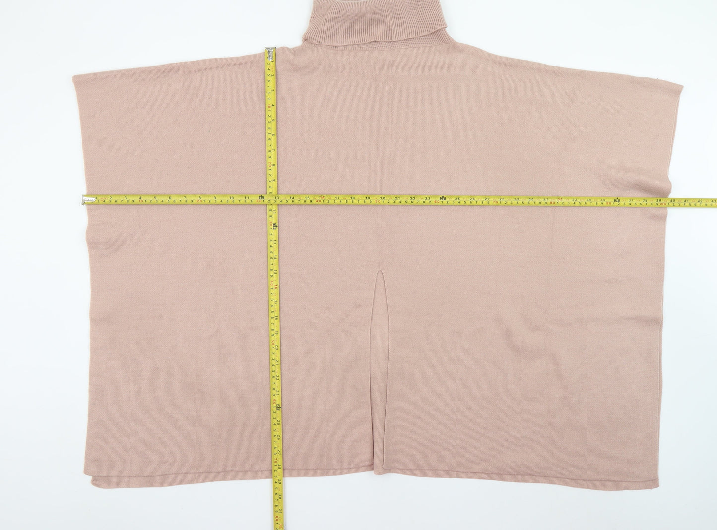F&F Women’s Beige Roll Neck Cape Style One Size Jumper