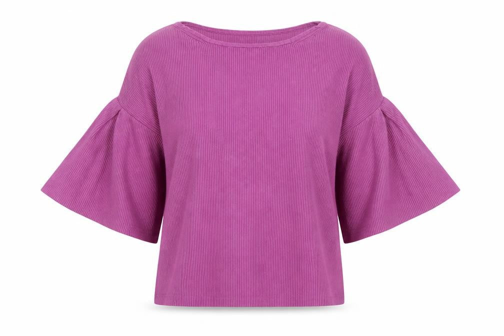 Gap Women’s Purple Flared Sleeve Knit Jumper XS Petite