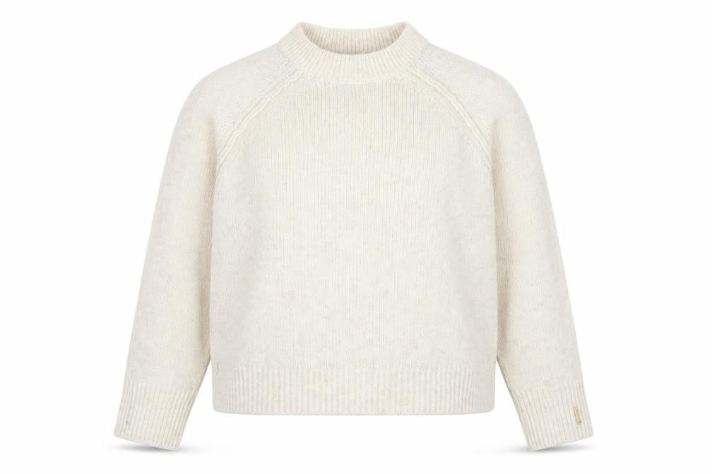 Marks and Spencer Women’s Beige Crew Neck Knit Pullover Jumper Medium