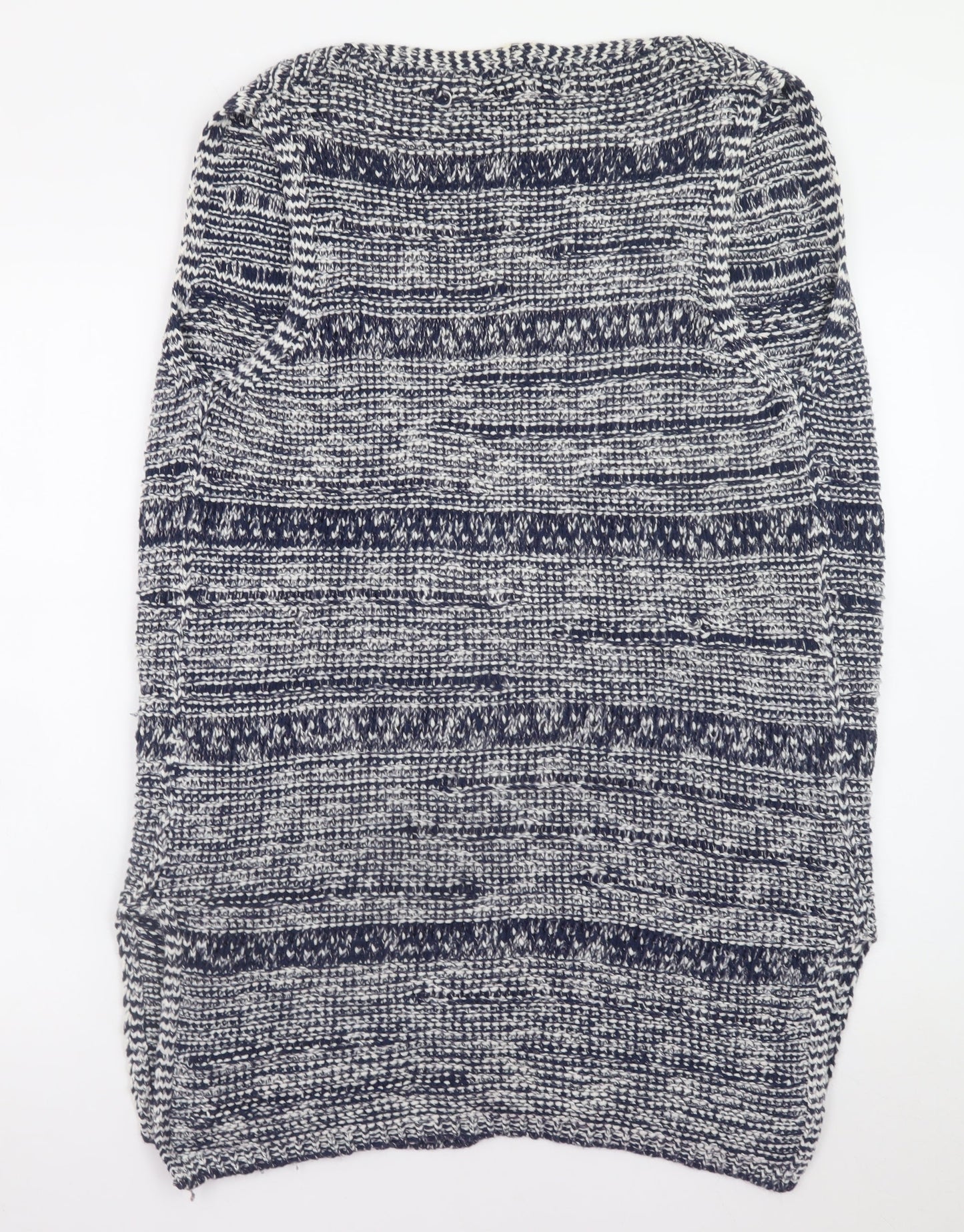 FatFace Women's Blue Cotton Knit Sleeveless Vest Size 12