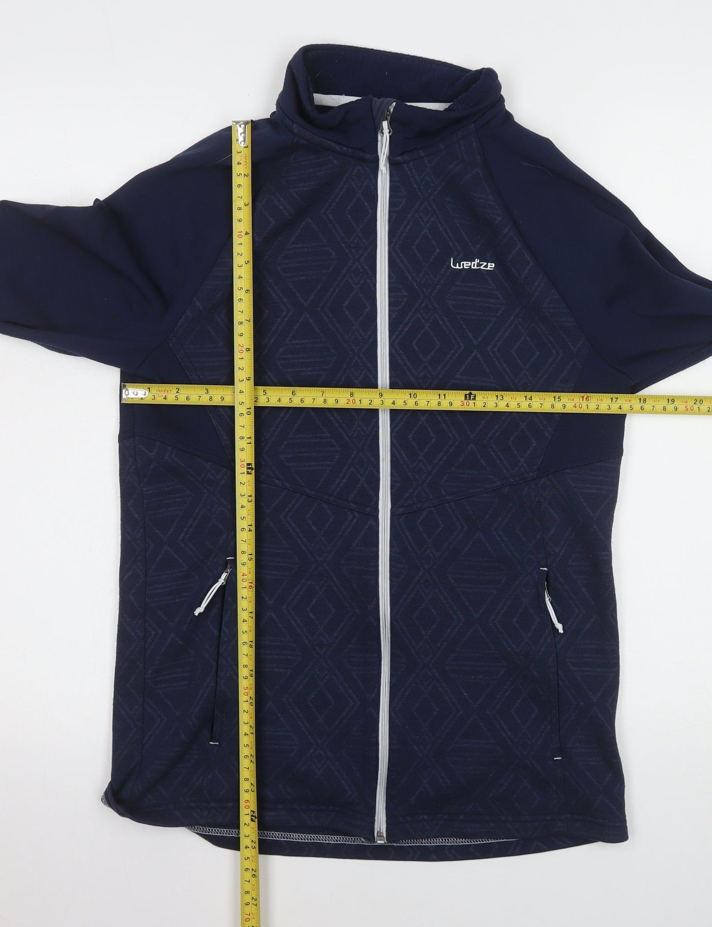 Wedze Men's Blue Softshell Ski Jacket Size M Regular Fit