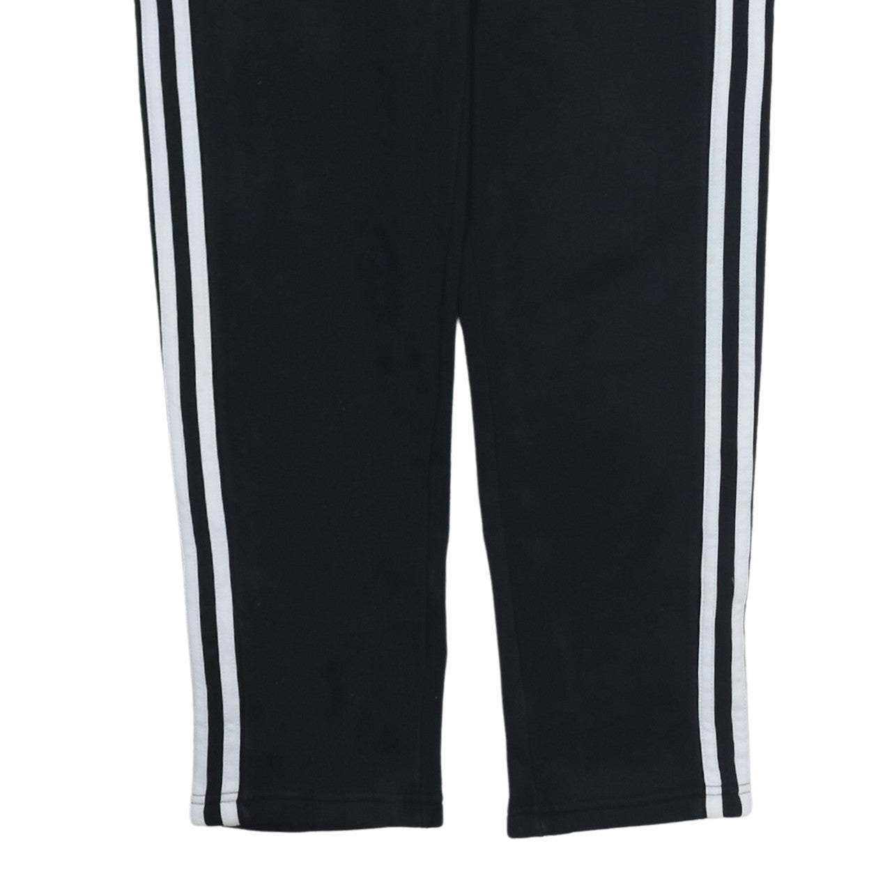 Adidas Boys Black Jogger Trousers 13-14 Years Side Stripe Sportswear