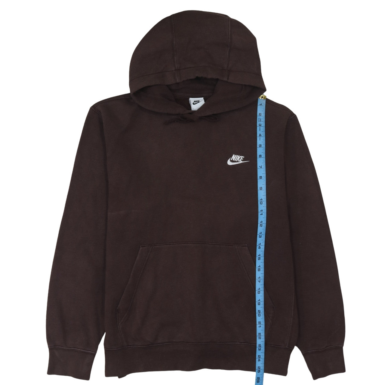 Nike Men's Brown Pullover Hoodie Size S Regular Fit