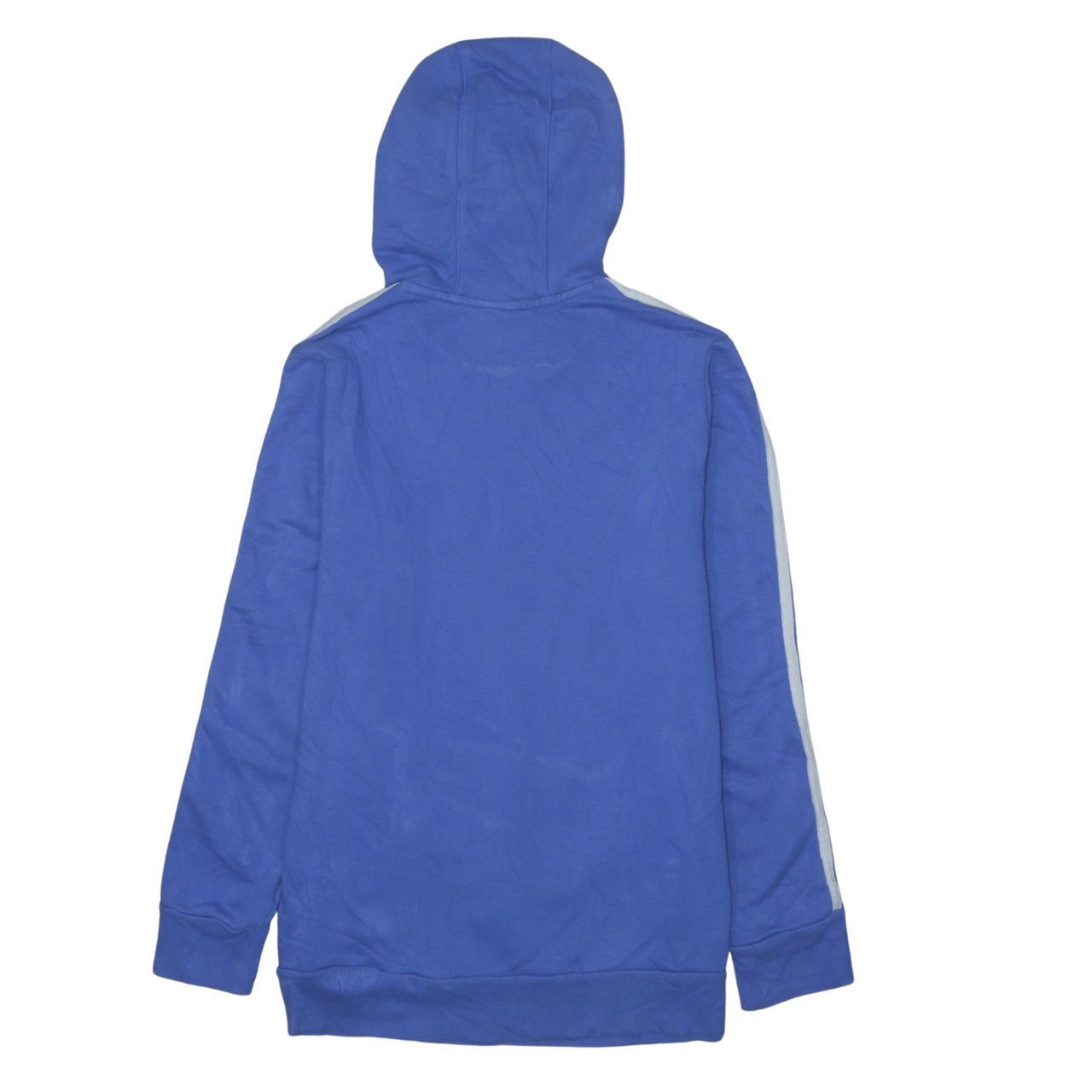 Adidas Mens Blue Pullover Hoodie Medium Lightweight Sportswear