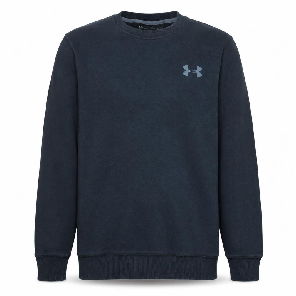 Under Armour Men's Black Small Pullover Crew Neck Sweatshirt