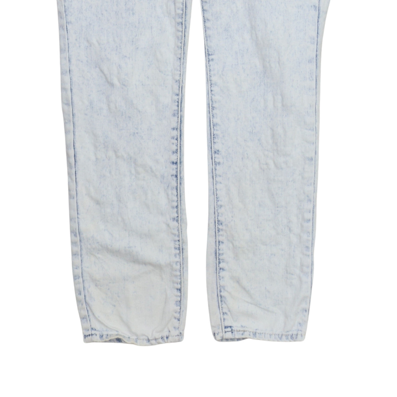 Levi's Women's Blue 711 Skinny Acid Wash Jeans Size 29