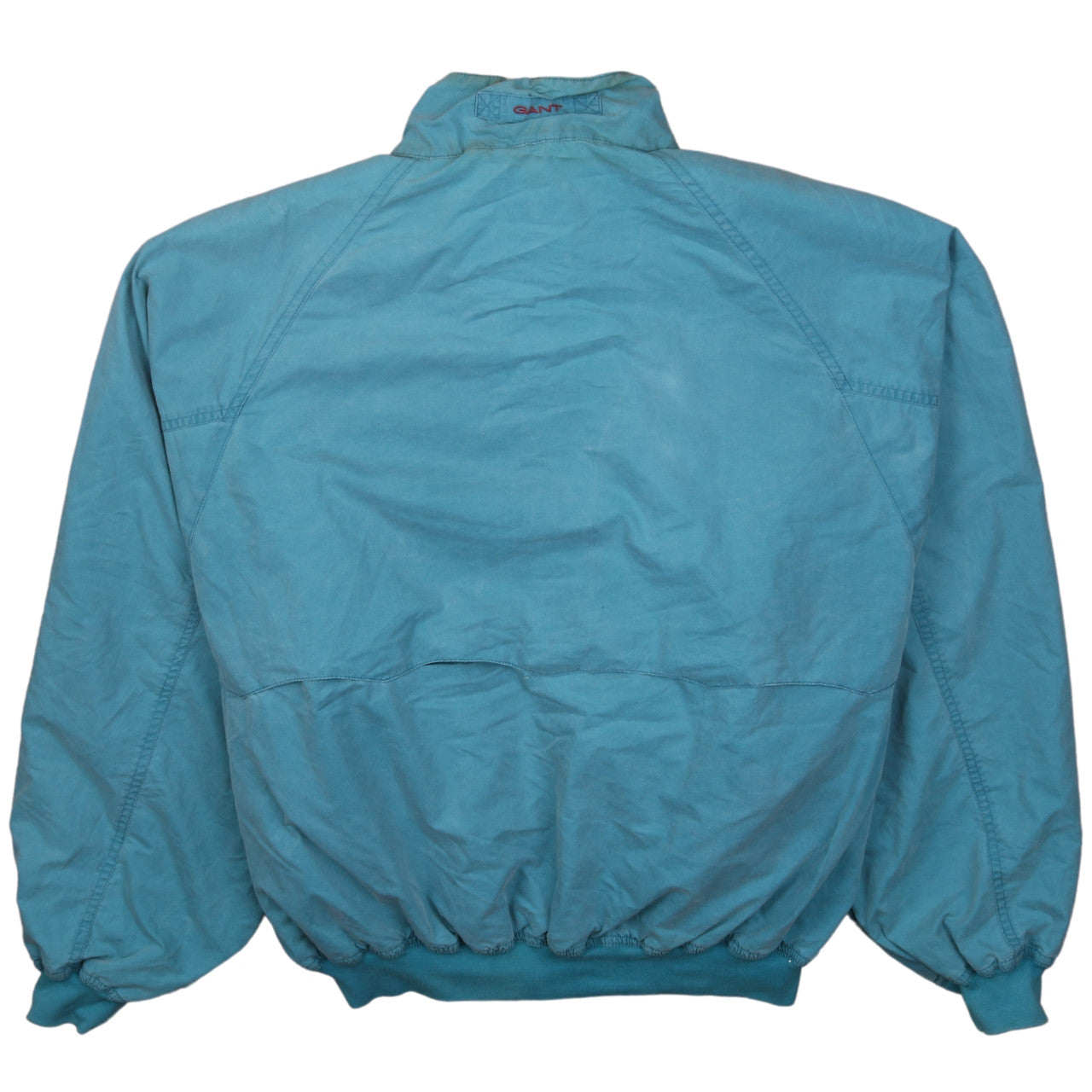 Gant Men's Blue Ivy Bomber Jacket L Cotton Casual Preppy Style