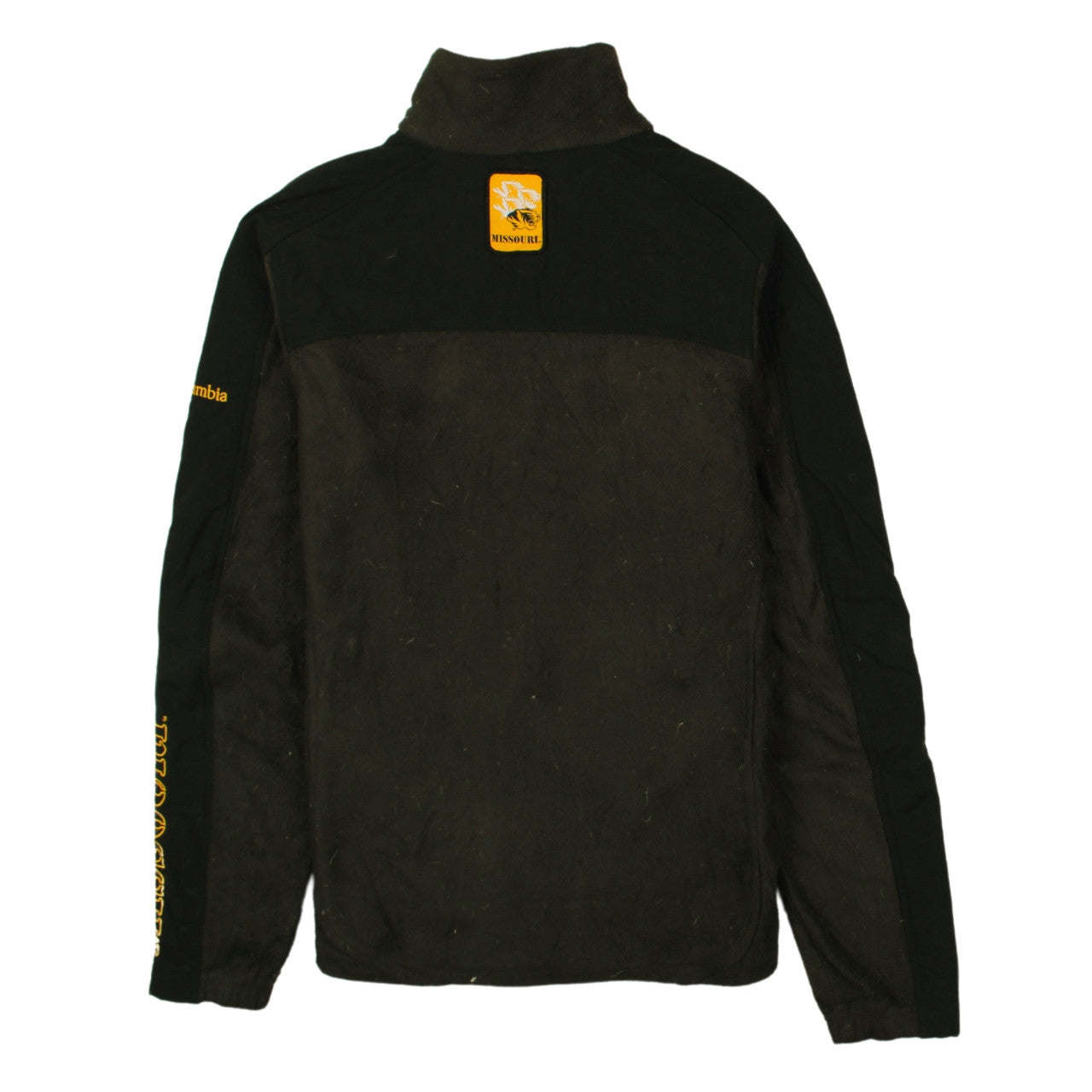 Columbia Women's Black M Full Zip Fleece Jacket Missouri Design
