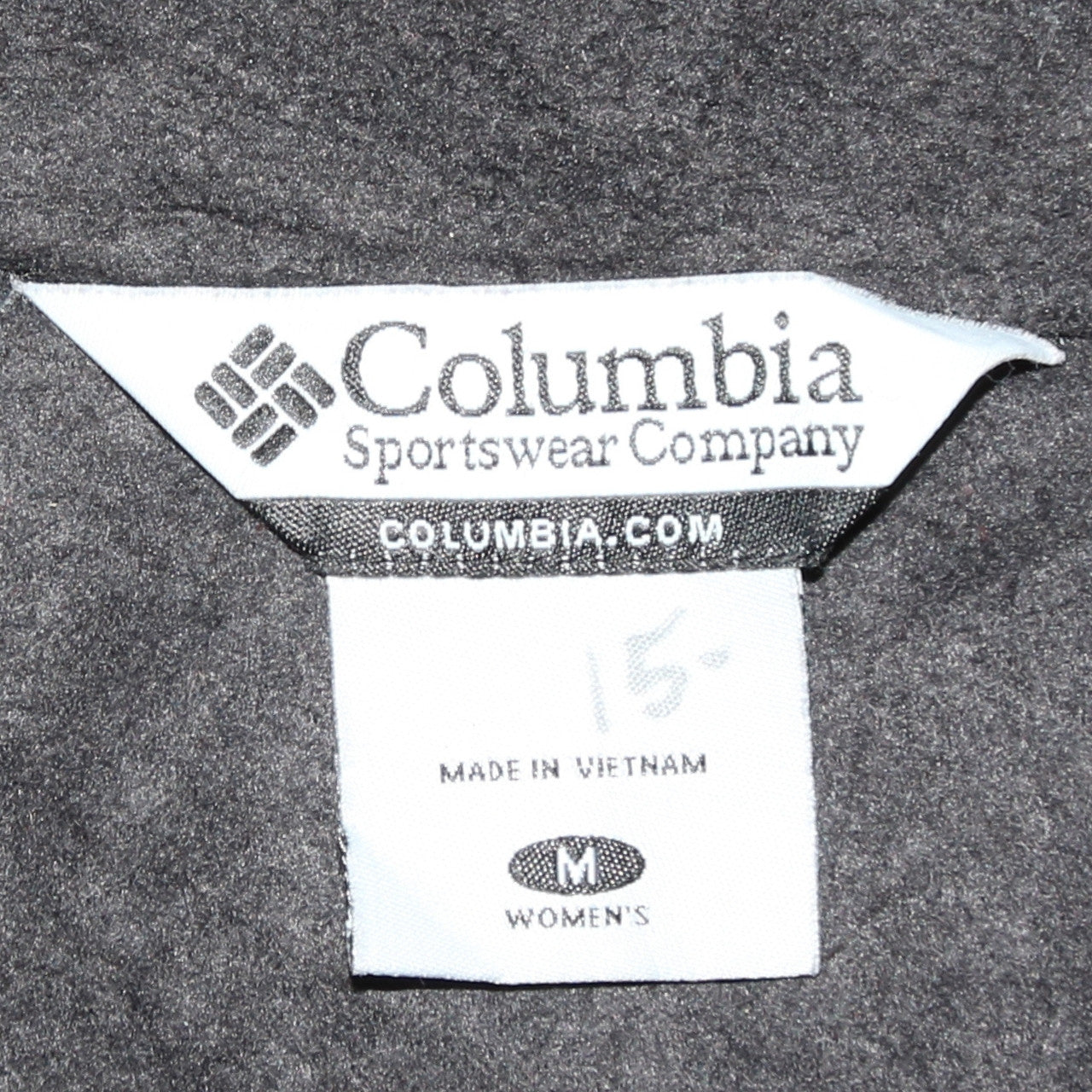 Columbia Women's Black M Full Zip Fleece Jacket Missouri Design