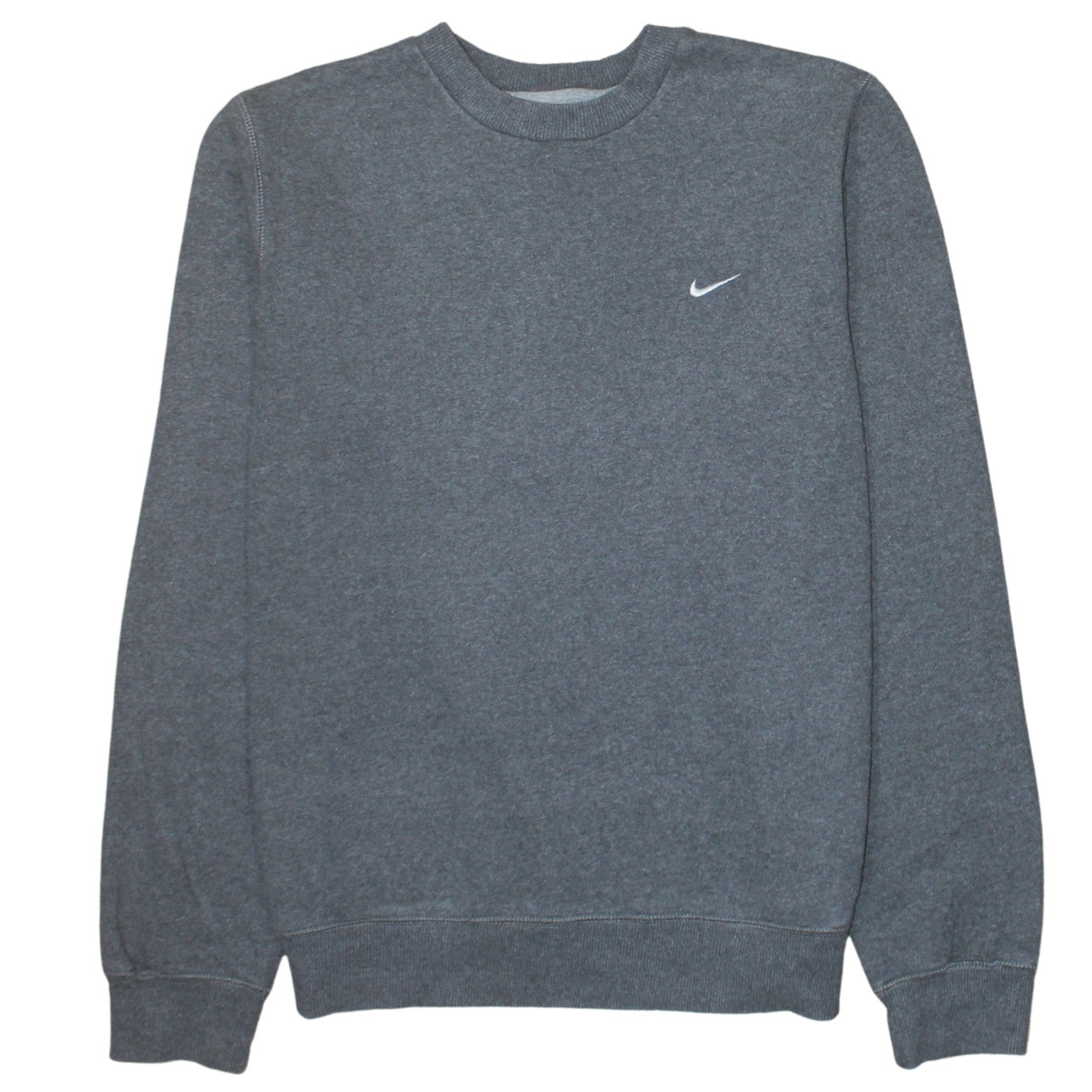 Nike Men's Grey Pullover Crew Neck Sweatshirt Size M