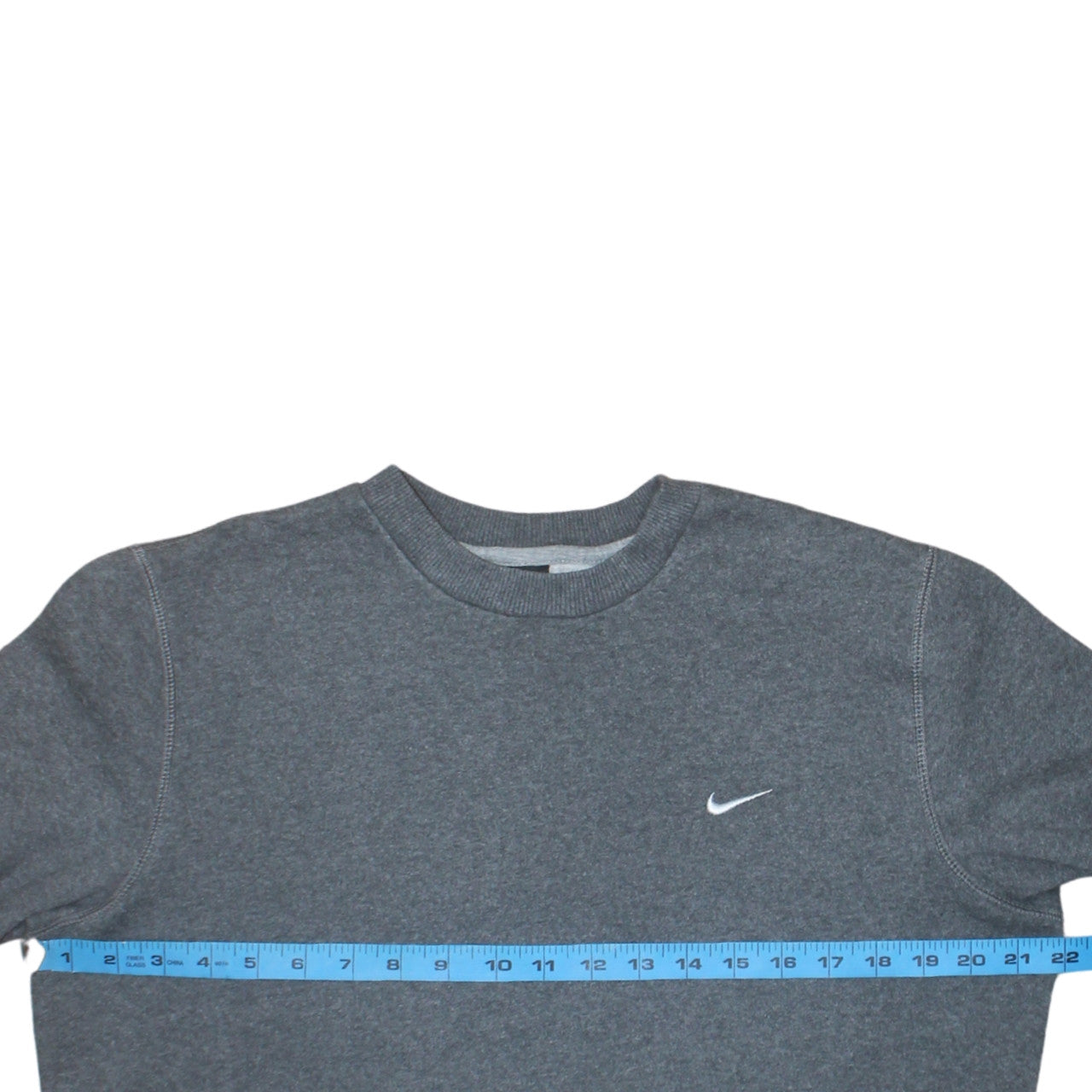 Nike Men's Grey Pullover Crew Neck Sweatshirt Size M