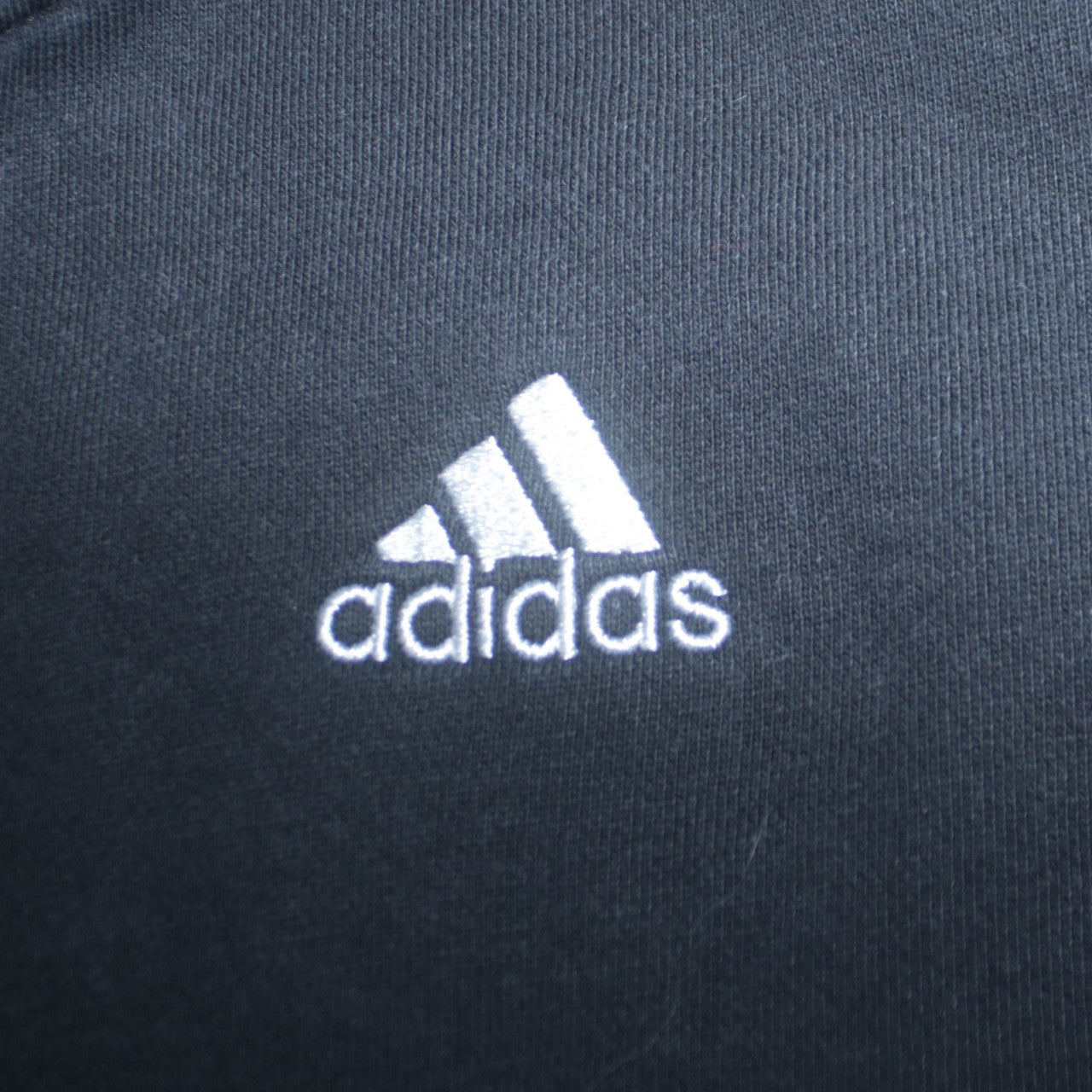 Adidas Women Black XS Pullover Sweatshirt Crew Neck 3-Stripe Detail