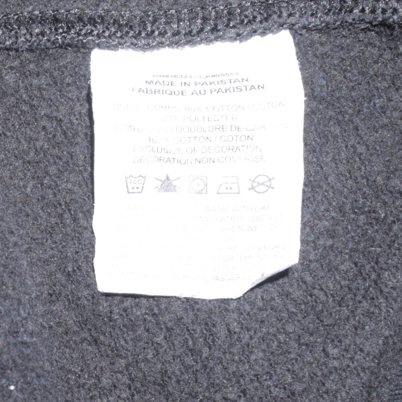 Nike Men's Black 2XL Pullover Hoodie Just Do It Fleece Sweatshirt