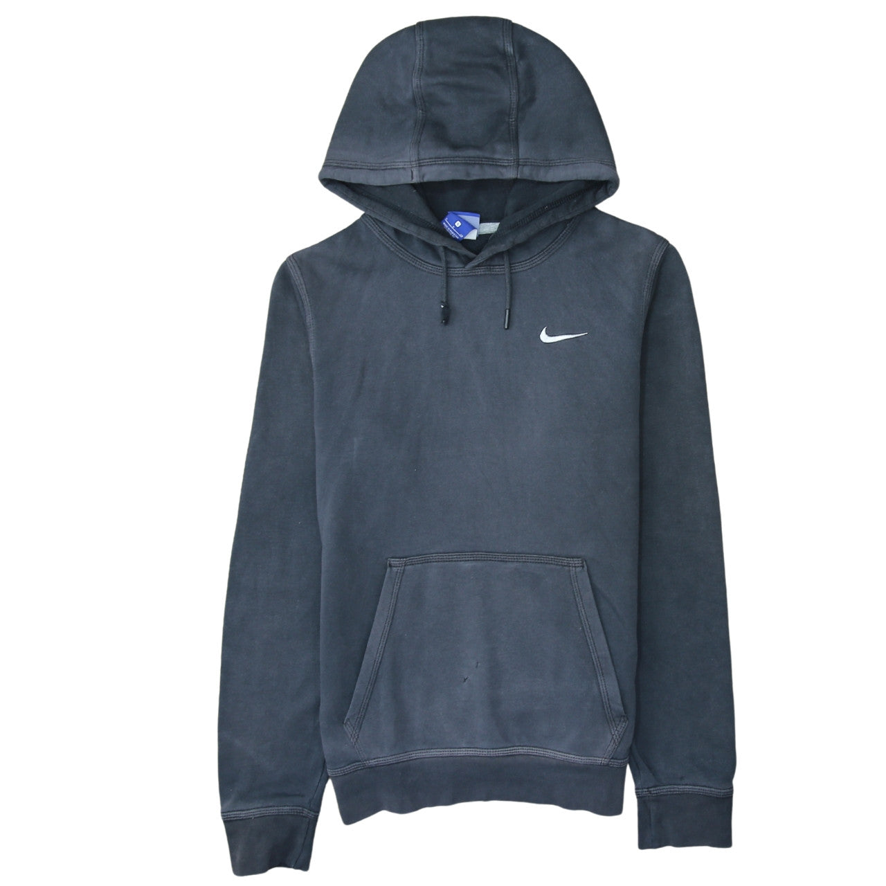 Nike Men's Black Pullover Hoodie Small Regular Fit Fleece Sweatshirt