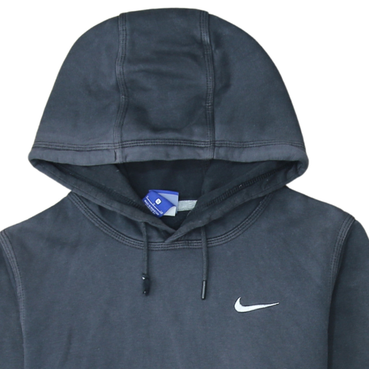 Nike Men's Black Pullover Hoodie Small Regular Fit Fleece Sweatshirt