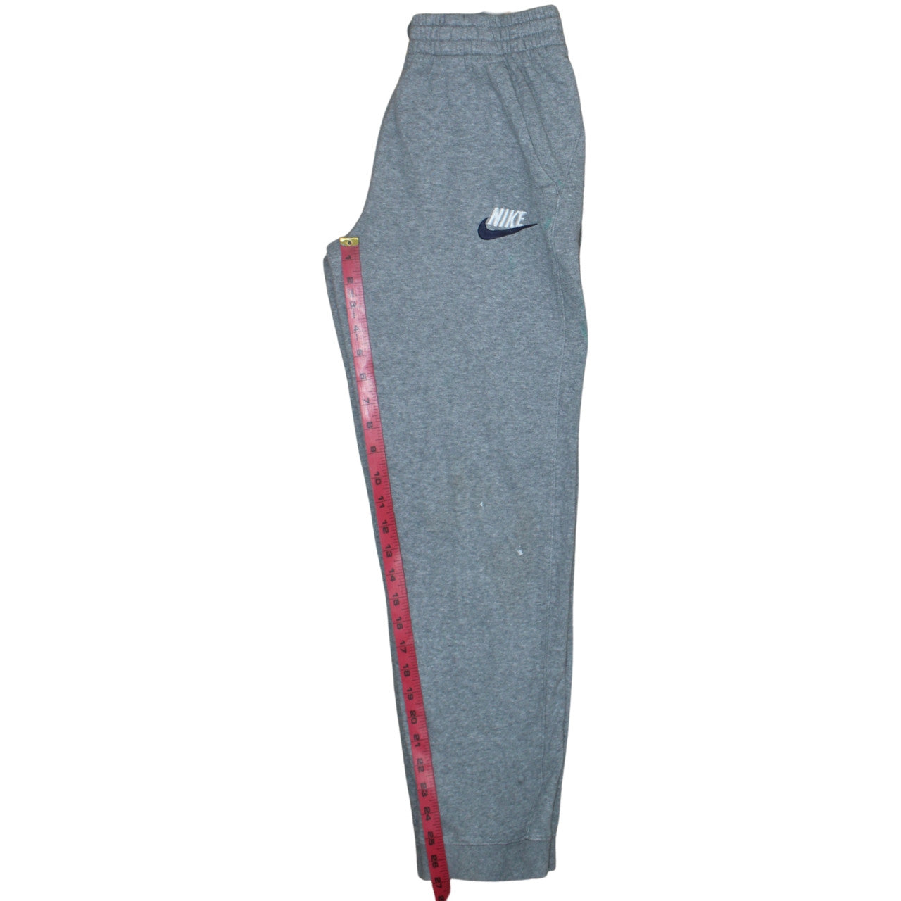 Nike Boys Grey Jogger Sweatpants 13-14 Years Regular Fit Activewear